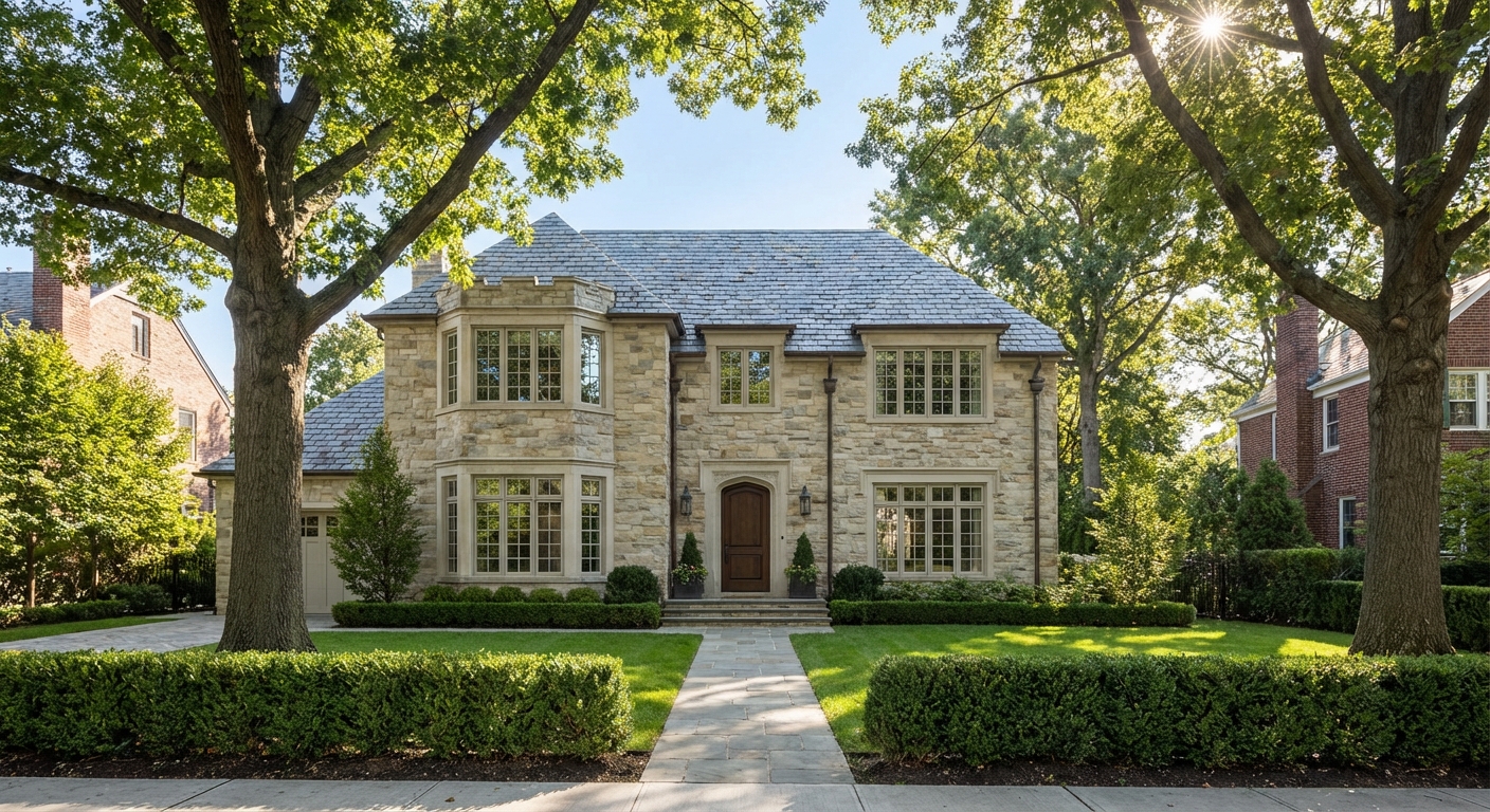 Luxury Midwood Brooklyn limestone home